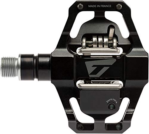 TIME, Speciale 8, Pedals, Body: Aluminum, Spindle: Steel, 9/16'', Black, Pair - RACKTRENDZ