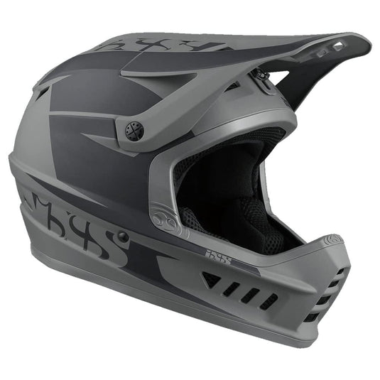 IXS XACT Evo Lagoon-Graphite SM (53-56cm) Full Face MTB/E-Bike/BMX Helmet Adult Unisex - RACKTRENDZ