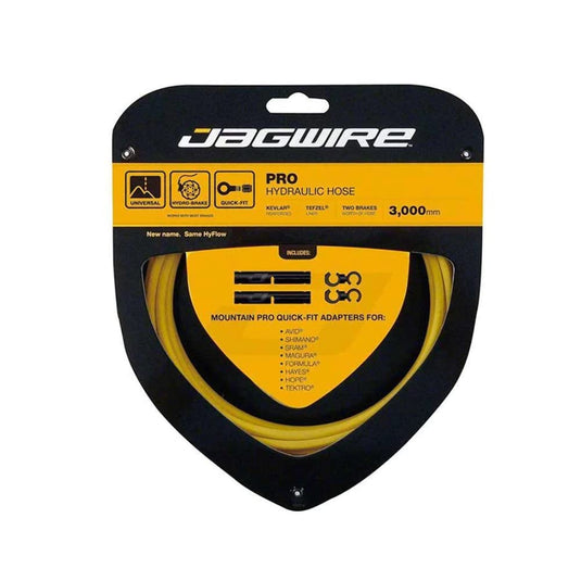 Jagwire Pro Universal Hydraulic Disc Brake Hose 3000mm, Yellow - RACKTRENDZ