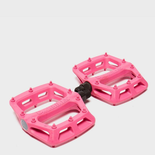DMR V6 Pedals, 9/16" Plastic Platform Pink - RACKTRENDZ
