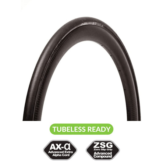 Agilest TLR Folding Road Tires 700x28C Black/Black - RACKTRENDZ