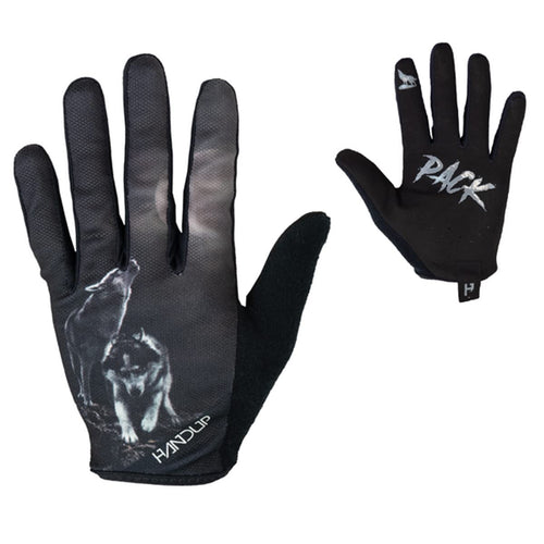 Handup Gloves - Howling Wolf - X Small - RACKTRENDZ