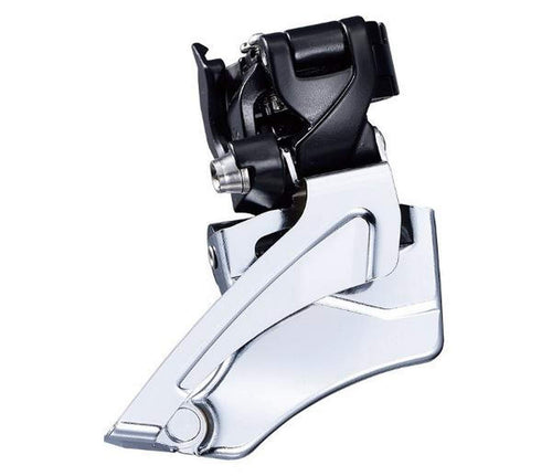 Microshift MarvoLT Front Derailleur 9-Speed Double, 42T Max, 31.8/34.9mm, High Clamp, Shimano Compatible - RACKTRENDZ
