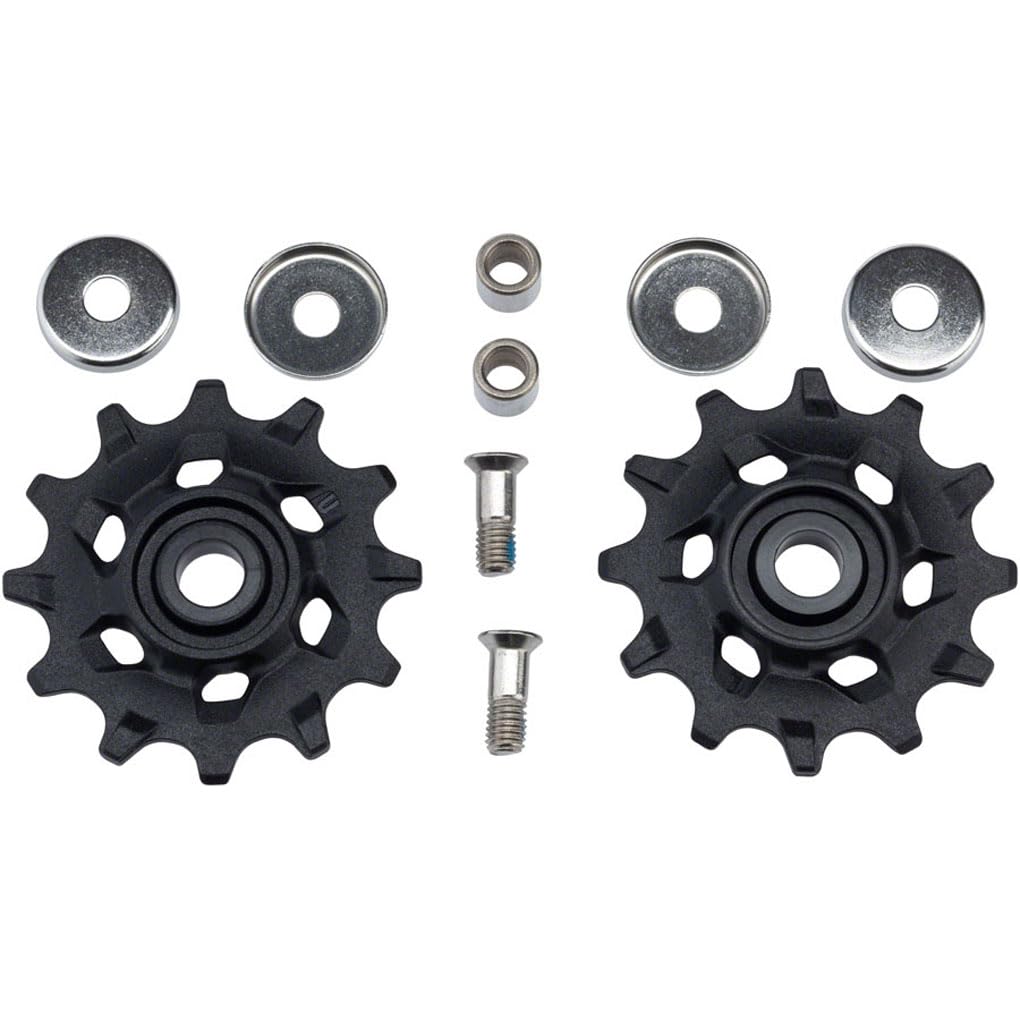 SRAM Unisex's Spare Rear Derailleur Pulley Kit Apex1/Nx 11 Speed Service &  Spare Part, Multicoloured, One Size