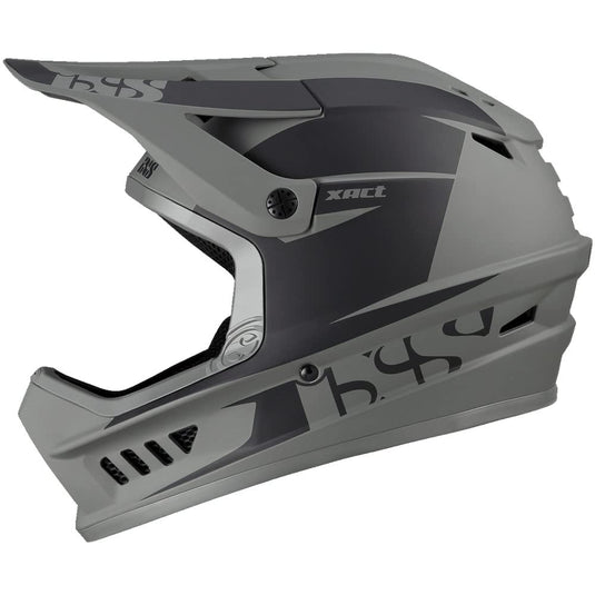 IXS XACT Evo Lagoon-Graphite Helmet (49-52 cm) Full Face Mountain Bike/E-Bike/BMX Adult Unisex, XS (42-52 cm) - RACKTRENDZ