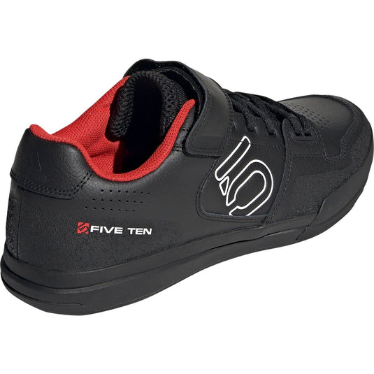 adidas Mens Five Ten Hellcat Mountain Bike Shoes Black/Black/White 5 - RACKTRENDZ