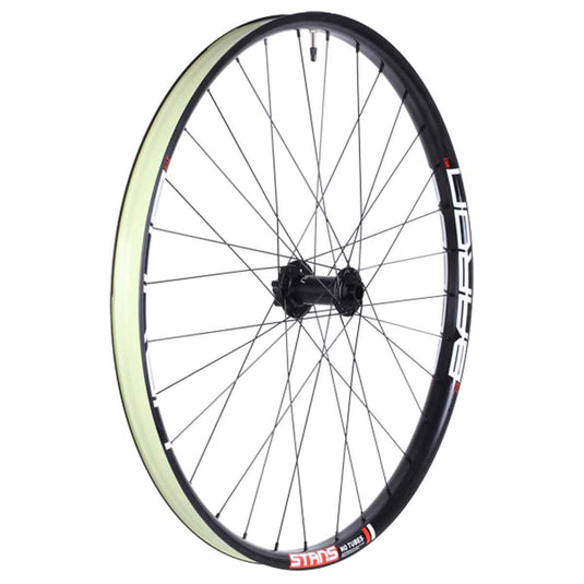 Stans No Tubes, Baron MK3, Wheel, Front, 27.5'' / 584, Holes: 32, 15mm TA, 110mm Boost, Disc is 6-Bolt - RACKTRENDZ