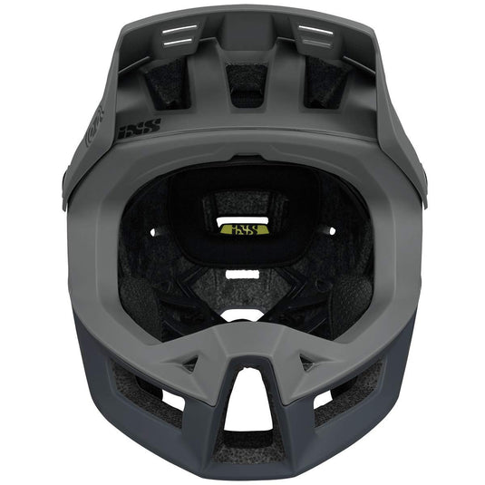 IXS Trigger FF Unisex Youth Mountain Bike/E-Bike/BMX Full Face Helmet, Graphite, XS (49-54 cm) - RACKTRENDZ