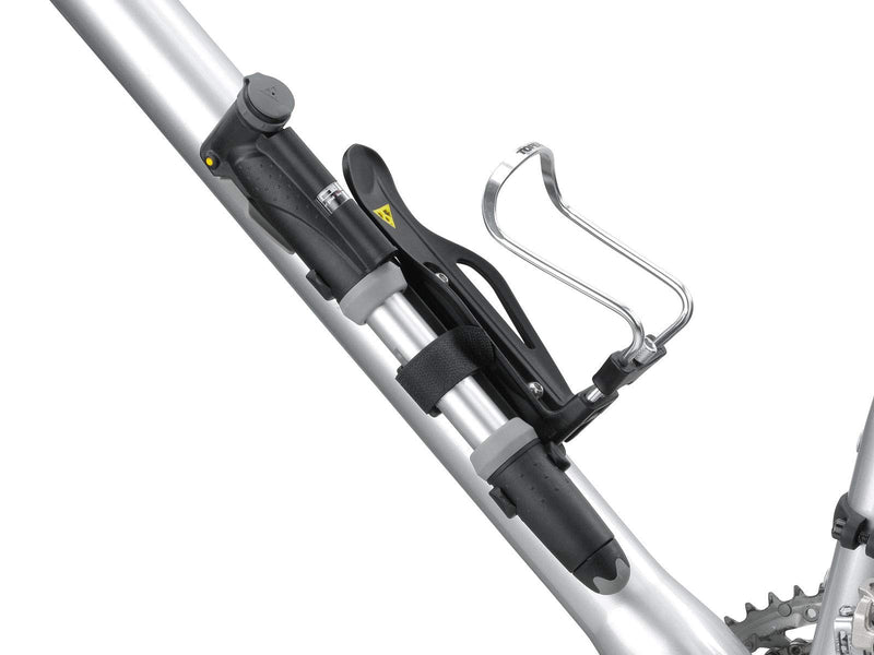 Load image into Gallery viewer, Topeak Mini G MasterBlaster Bike Pump with Gauge Silver, L x W x H ﻿27.4 x 3.8 x 1.8 cm / 10.8” x 1.5” x 0.7” - RACKTRENDZ
