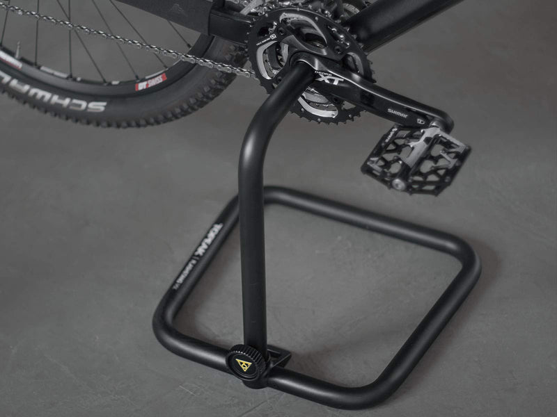 Load image into Gallery viewer, Topeak FlashStand MX Bike Stand, for Washing/Display/Storage/Maintenance, Black (40 x 40 x 8 cm / 15.7” x 15.7” x 3.1” (Folded) 40.5 x 39.5 x 38 cm / 15.9” x 15.6” x 15” (Open)) (68001120) - RACKTRENDZ
