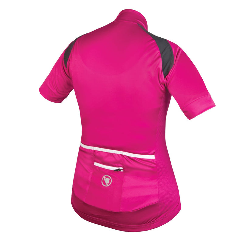 Load image into Gallery viewer, Endura Womens Hyperon Short Sleeve Cycling Jersey Cerise, X-Small - RACKTRENDZ
