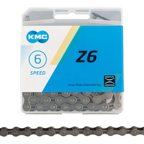 CatEye Z6, Chain, Speed: 5/6, 7.3mm, Links: 116, Black - RACKTRENDZ