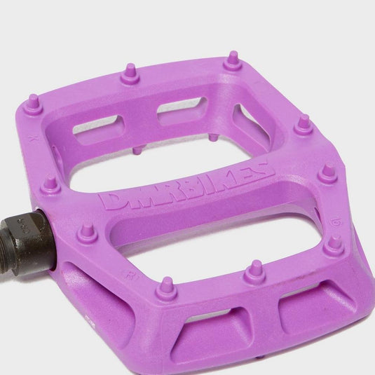 DMR V6 Pedals, 9/16" Plastic Platform Purple - RACKTRENDZ