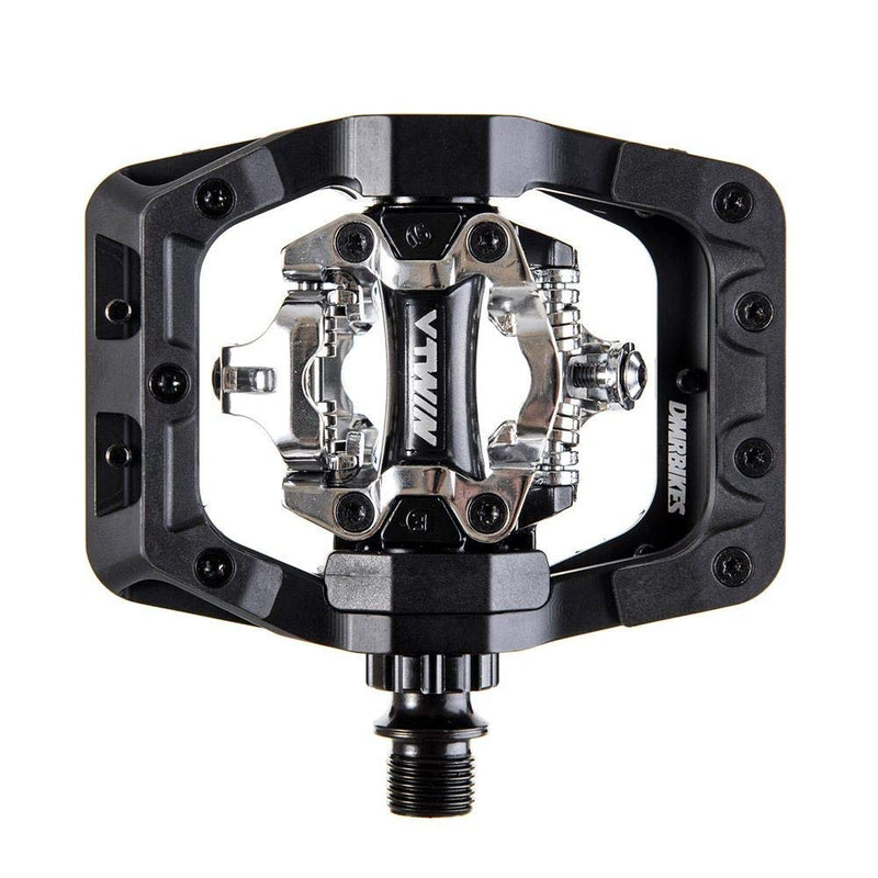 Load image into Gallery viewer, DMR V-Twin Clipless Pedals: 9/16&quot;, Alloy Outer Platform, Black - RACKTRENDZ
