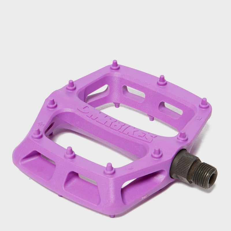 Load image into Gallery viewer, DMR V6 Pedals, 9/16&quot; Plastic Platform Purple - RACKTRENDZ
