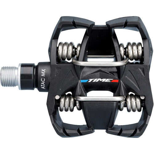 TIME, ATAC MX 6, Pedals, Body: Composite, Spindle: Steel, 9/16'', Grey, Pair - RACKTRENDZ