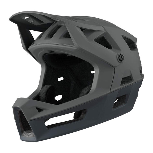 IXS Trigger FF Unisex Youth Mountain Bike/E-Bike/BMX Full Face Helmet, Graphite, XS (49-54 cm) - RACKTRENDZ