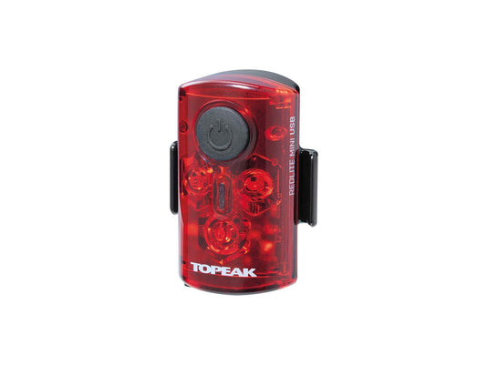 Light Topeak Rr Redlite Mini USB Bk - RACKTRENDZ