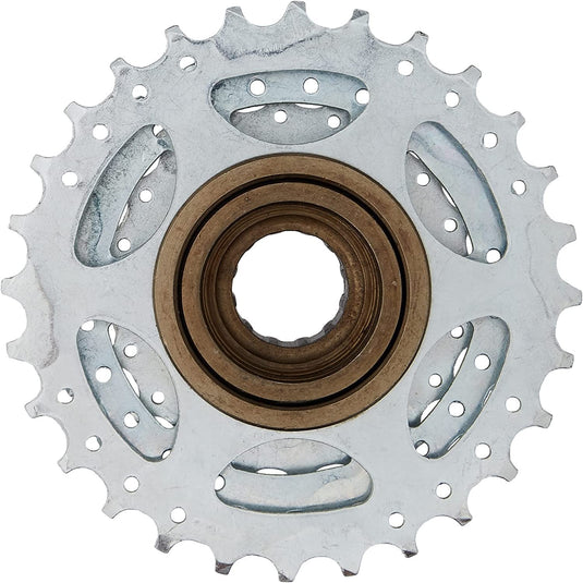Sunrace 5-Speed Freewheel 14-28T, Silver/Black - RACKTRENDZ