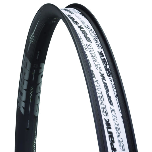 Spank Rim Vibrocore (Black, 27.5" Disc) Clincher Rim, Optimized for Gravel, ASTM-5, Free Ride DH and All Mountain use,Lateral Stiffness and Predictable handling - RACKTRENDZ