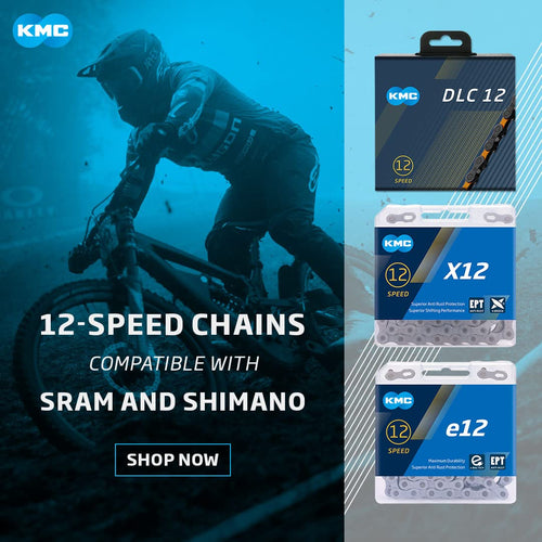 KMC, X12-Ti, Chain, Speed: 12, 5.2mm, Links: 126, Gold - RACKTRENDZ