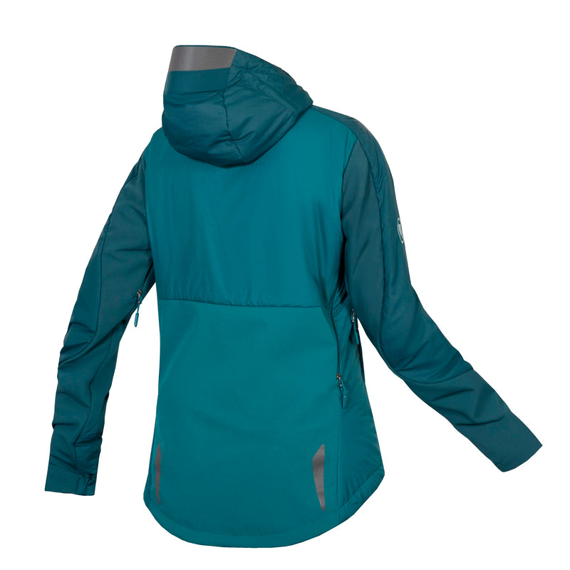 Load image into Gallery viewer, Endura Women&#39;s MT500 Freezing Point Cycling Jacket, Deep Teal, X-Large - RACKTRENDZ
