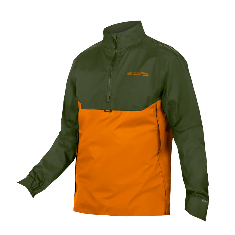 Load image into Gallery viewer, Endura Men&#39;s MT500 Lite Pullover Waterproof Cycling MTB Jacket, Harvest/Green, Small - RACKTRENDZ
