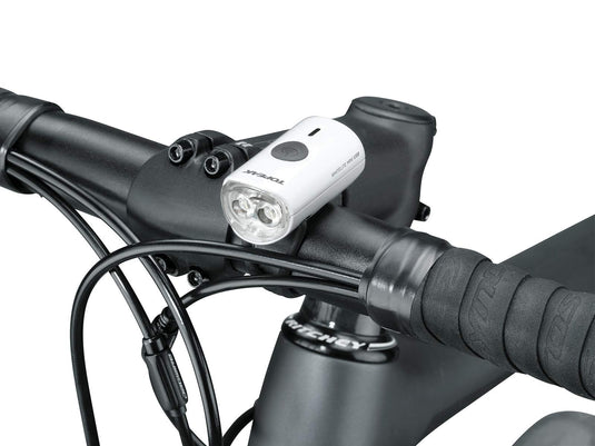Bicycle Light Topeak Combo Whitelite Mini/Redlite Mini USB Black - RACKTRENDZ