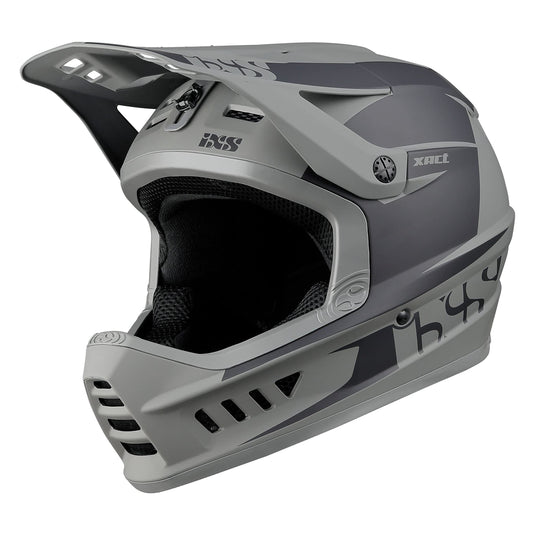 IXS Unisex Xact Evo Black Graphite (XS)- Adjustable with ErgoFit 49-52cm Adult Helmets for Men Women,Protective Gear with Quick Detach System & Magnetic Closure - RACKTRENDZ