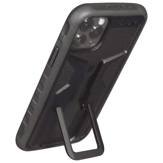 Topeak Unisex's Ridecase Phone Case, Black, Pro mit Halter - RACKTRENDZ