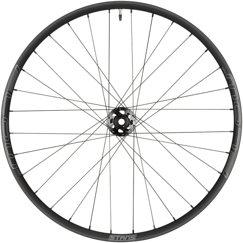 Load image into Gallery viewer, Stans No Tubes, Flow MK4, Wheel, Front, 27.5&#39;&#39; / 584, Holes: 32, 15mm TA, 110mm Boost, Disc is 6-Bolt - RACKTRENDZ
