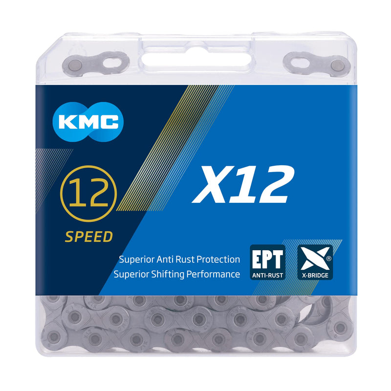 Load image into Gallery viewer, KMC, X12-Ti, Chain, Speed: 12, 5.2mm, Links: 126, Gold - RACKTRENDZ
