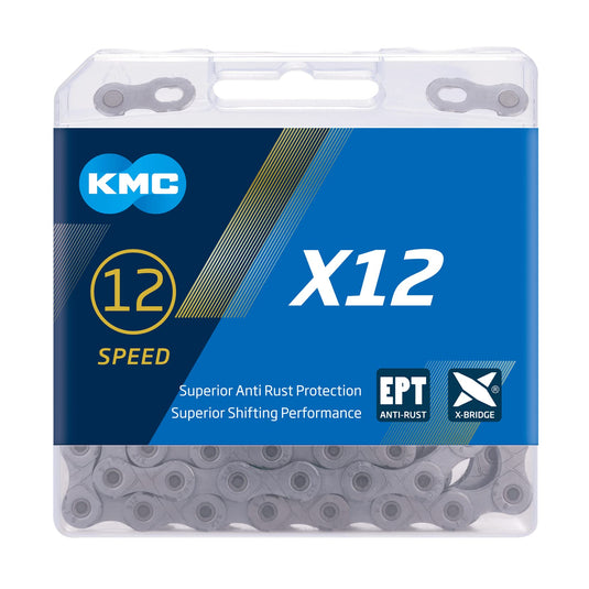 KMC, X12-Ti, Chain, Speed: 12, 5.2mm, Links: 126, Gold - RACKTRENDZ