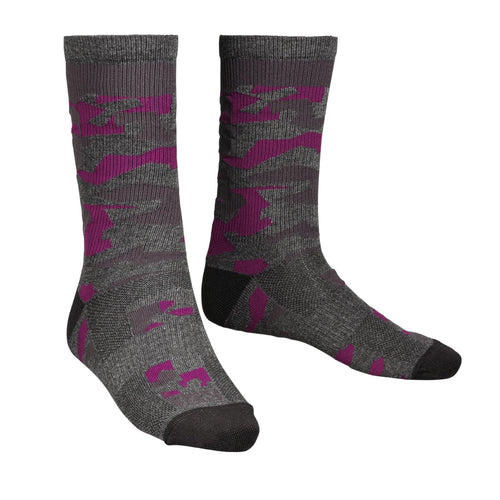ixs Double socks, Raisin Camo, Medium-Large - RACKTRENDZ