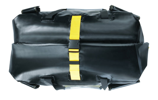 Topeak Journey Trailer Aluminum Main Frame Water Proof Drybag with Rear wheel, Rear Fender and Flag (Black) - RACKTRENDZ