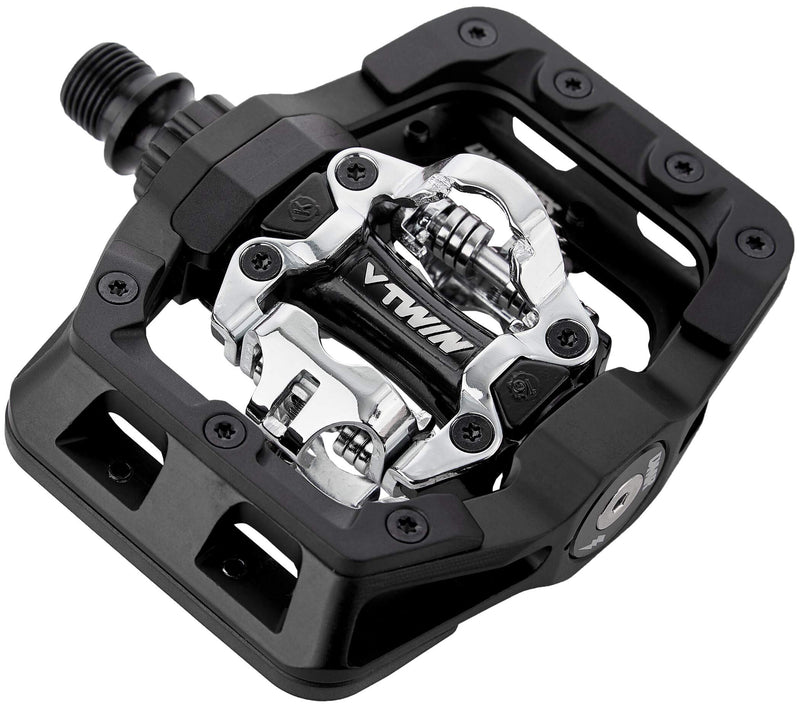 Load image into Gallery viewer, DMR V-Twin Clipless Pedals: 9/16&quot;, Alloy Outer Platform, Black - RACKTRENDZ
