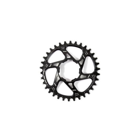 HOPE HOPE OVAL SPIDERLESS RETAINER RX - 44T - BLACK