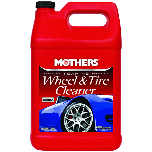 Mothers 05902 - Foaming Wheel & Tire Cleaner, 1 Gallon (1 Unit) - RACKTRENDZ