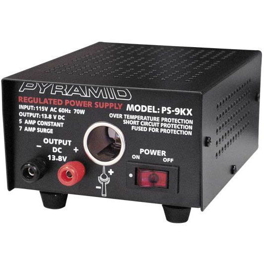 Pyramid PS9KX - Power Supply 5 Amp 13.8V - RACKTRENDZ