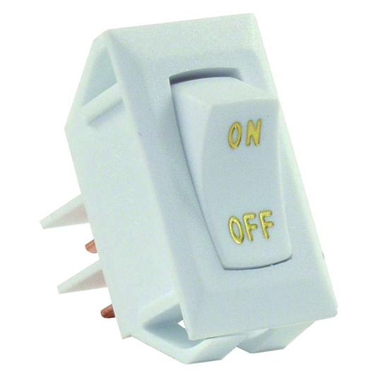 LABELED 12V ON/OFF SWITCH, WHITE