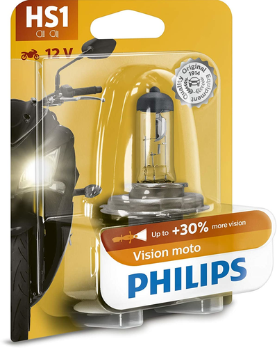 Philips Vision Moto Headlight 12636BW Pack of 1 - RACKTRENDZ