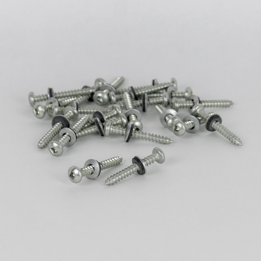 Icon Technologies 15159 - Screws, Quantity 20, With Self-Sealing Washer For Skylight Install - RACKTRENDZ
