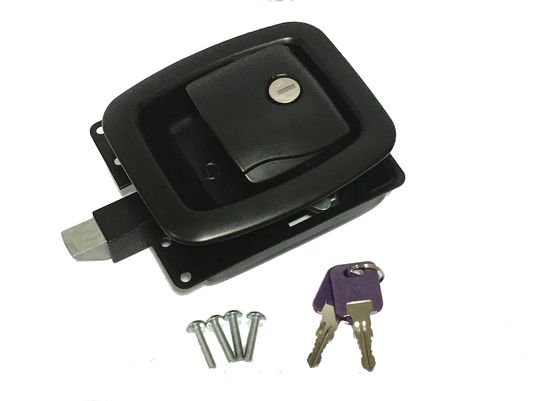 Creative Product BLL-50301-2006-1PK - Global Versa V Pro Baggage Door Lock, Black - RACKTRENDZ