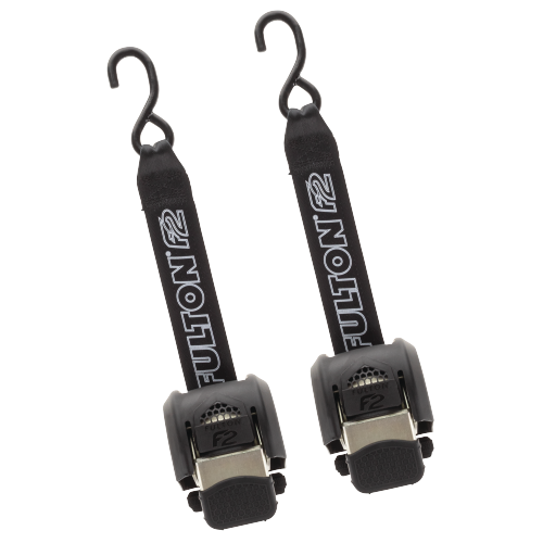 Load image into Gallery viewer, Fulton 2062000 F2 Series Zinc Ratchet Retractable Transom Tie Downs Straps - RACKTRENDZ
