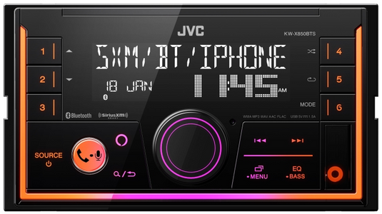 JVC KW-X850BTS - 2-Din Digital Multimedia Receiver - RACKTRENDZ