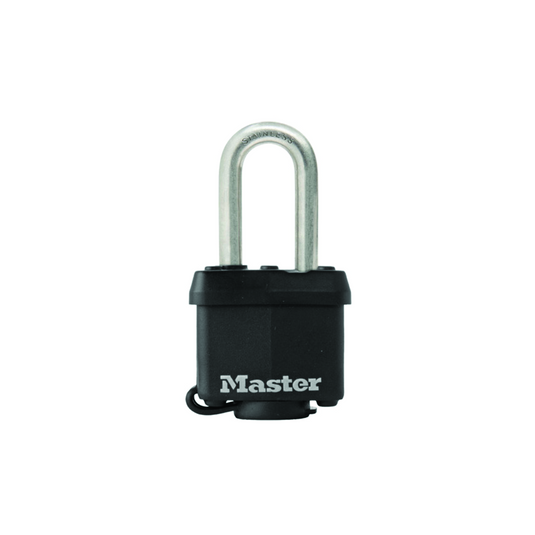 PADLOCK COVERED STAINLESS STEEL HANDLE 1 9/16