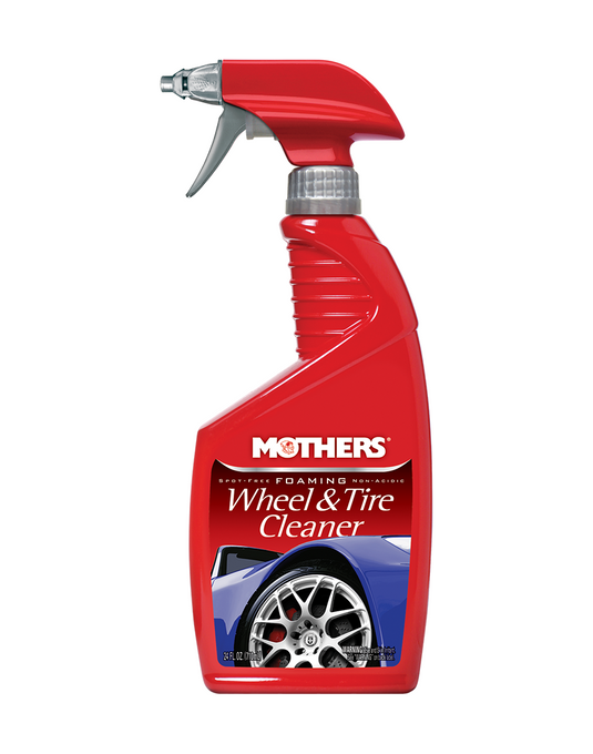 Mothers 35924 - (1) Foaming Wheel & Tire Cleaner - 24oz - RACKTRENDZ