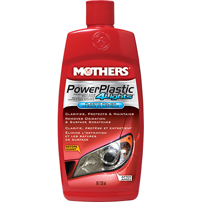 Mothers 38808 - Powerplastic 4Lights 8oz - RACKTRENDZ