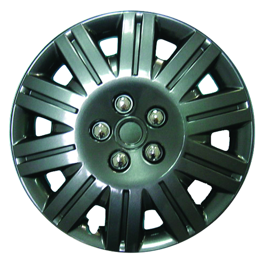 RTX 41918GM - (4) ABS Wheel Covers - Gunmetal 18