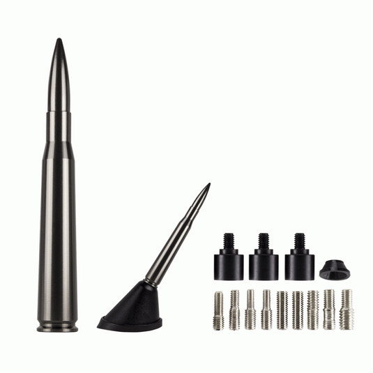 Gun Metal - .50 Caliber Replica Antenna - 5.5